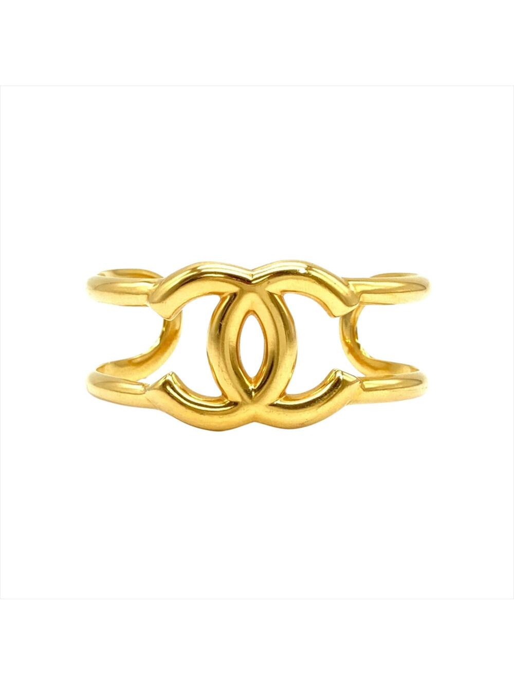 Chanel Cc Logo Bracelet Metal #319348C14B